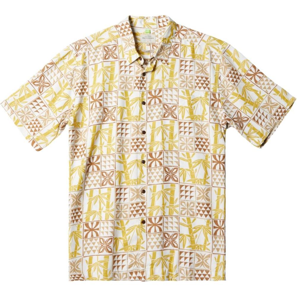 image:imageQuiksilver Mens Kings Cliff Button Up Woven ShirtBrown Rice Checked Flight