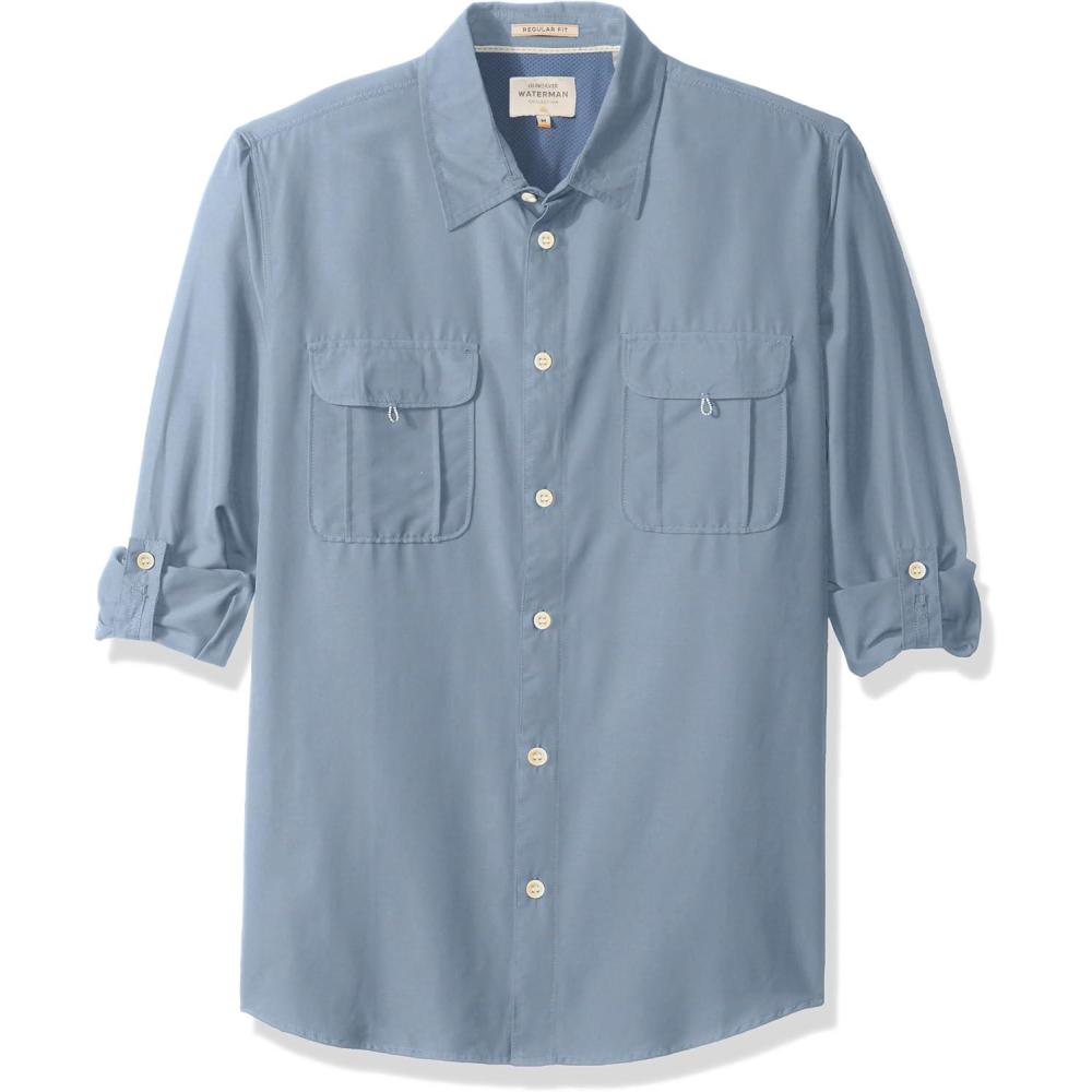 image:imageQuiksilver Mens Trailblazing Long Sleeve Shirt with Back VentProvencial