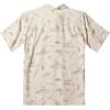 Quiksilver Men’s Kings Cliff Button Up Woven Shirt(Brown Rice (Line Spinner))