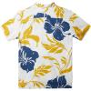 Quiksilver Men’s Sail Palm Button Up Woven Top(Antique White Big Charmer (Big Charmer))