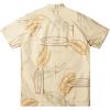 Quiksilver Men’s Sail Palm Button Up Woven Top(Brown Rice (Right Point))