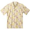 Quiksilver Men’s Kings Cliff Button Up Woven Shirt(Brown Rice (Checked Flight))