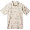 Quiksilver Men’s Kings Cliff Button Up Woven Shirt(Brown Rice (Line Spinner))