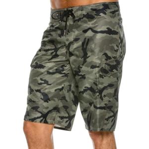 Quiksilver Men’s Manic 22″ Board Shorts(Forest Night)