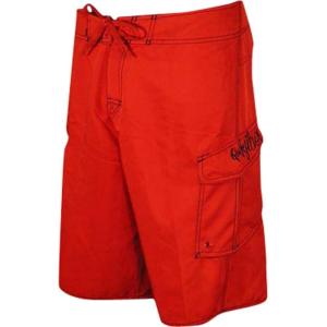 Quiksilver Men’s Manic 22″ Board Shorts(Red/Black)
