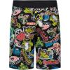 Quiksilver Boys Boardshorts with UPF 50+ Sun Protection, Quick Dry Swim Shorts(Black Everyday)