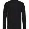 Quiksilver Boys Long Sleeve Rashguard Surf Shirt with UPF 50+ Sun Protection, Kid’s Swim Top(Black)