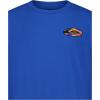 Quiksilver Boys Long Sleeve Rashguard Surf Shirt with UPF 50+ Sun Protection, Kid’s Swim Top(Nebulas Blue)