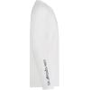 Quiksilver Boys Long Sleeve Rashguard Surf Shirt with UPF 50+ Sun Protection, Kid’s Swim Top(White Everyday)