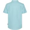 Quiksilver Boys Short Sleeve Classic Woven Shirt, Button Down Top, Stylish & Comfortable(Angel Blue)