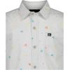 Quiksilver Boys Short Sleeve Classic Woven Shirt, Button Down Top, Stylish & Comfortable(Micro Chip)