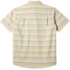Quiksilver Boys Short Sleeve Classic Woven Shirt, Button Down Top, Stylish & Comfortable(Ochre Oxford Stripe Ss Woven 242)
