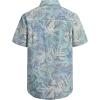 Quiksilver Boys Short Sleeve Classic Woven Shirt, Button Down Top, Stylish & Comfortable(Stormy Seas)