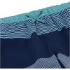 Quiksilver Boys Volley Swim Trunks with UPF 50+ Sun Protection, Quick Dry Bathing Suit Shorts(Blue Surfsilk Tj)