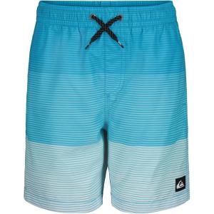 Quiksilver Boys Volley Swim Trunks with UPF 50+ Sun Protection, Quick Dry Bathing Suit Shorts(Blue Horizon)