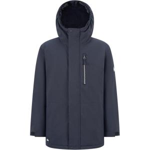 Quiksilver boys Heavyweight Ski Snow Hooded Jacket, Insulated & Waterproof(Black Mission)