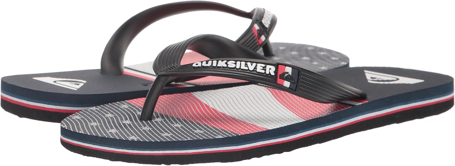 image:imageQuiksilver Boys Molokai 4th Youth 3 Point Sandal FlipFlopBlue 1