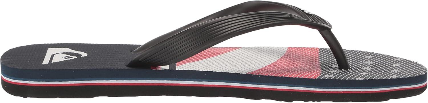 image:imageQuiksilver Boys Molokai 4th Youth 3 Point Sandal FlipFlopBlue 1