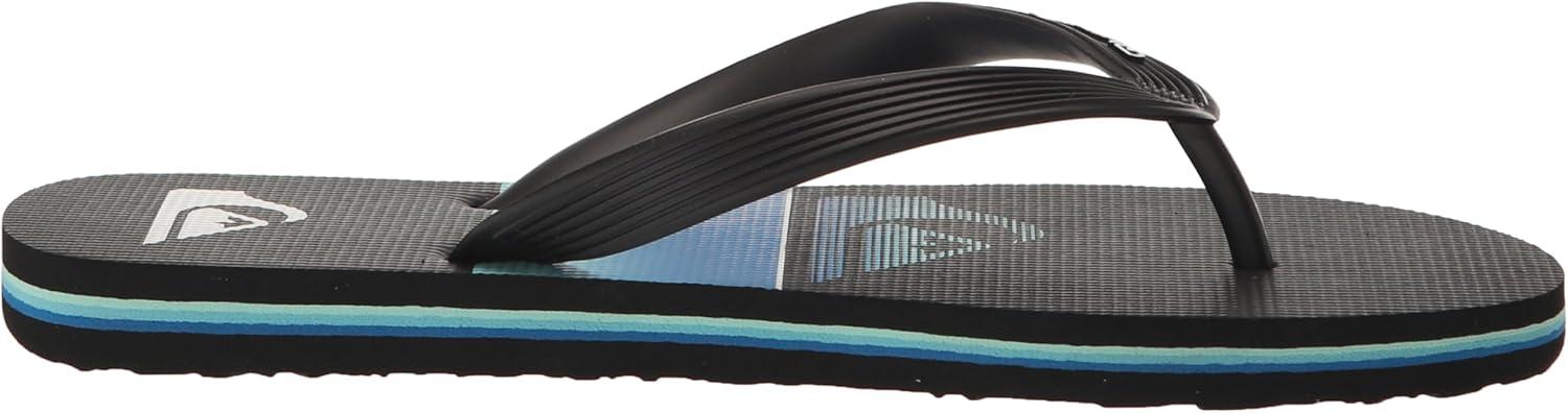image:imageQuiksilver Boys Molokai Art Flip Flop YouthBlack 9 234