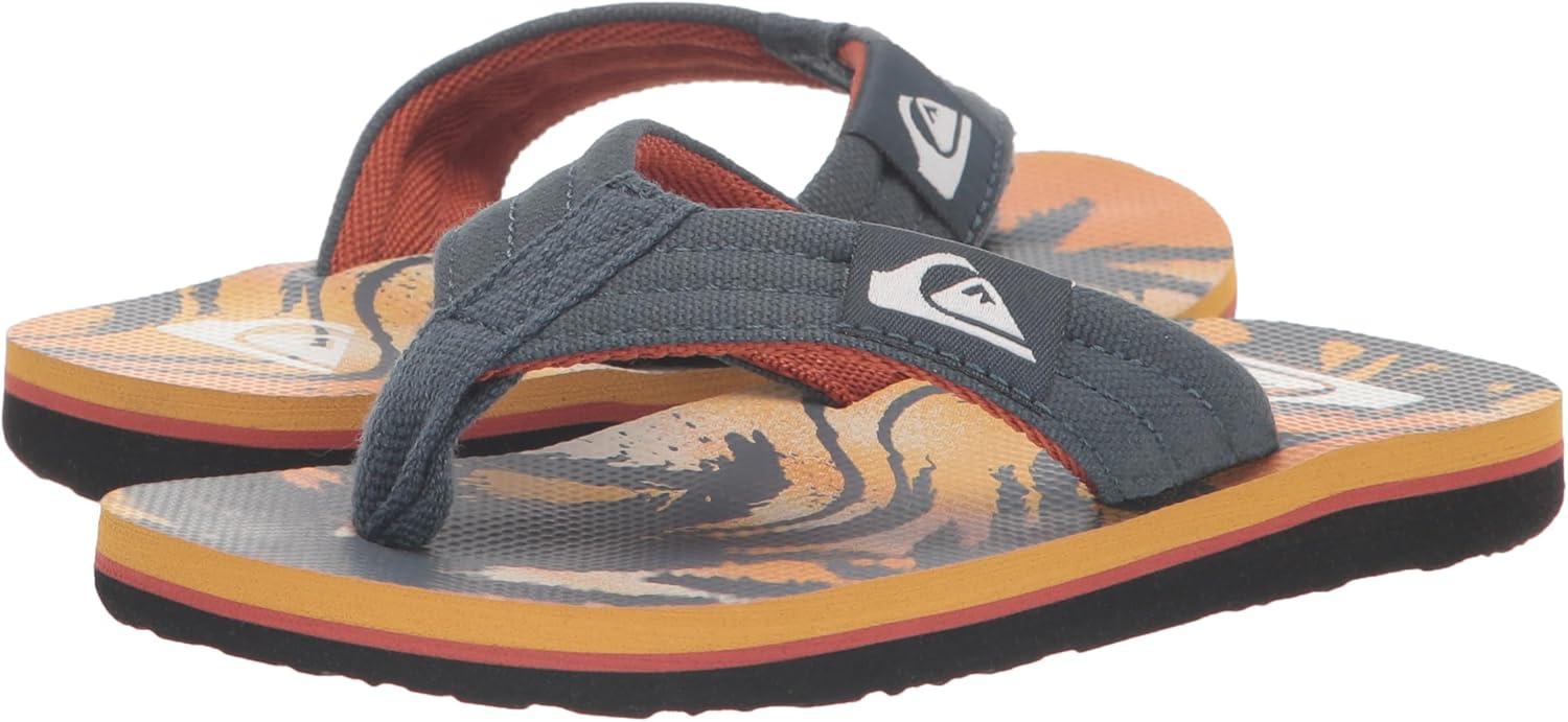 image:imageQuiksilver Boys Molokai Layback Ii Flip Flop Sandal YouthGrey 1 233