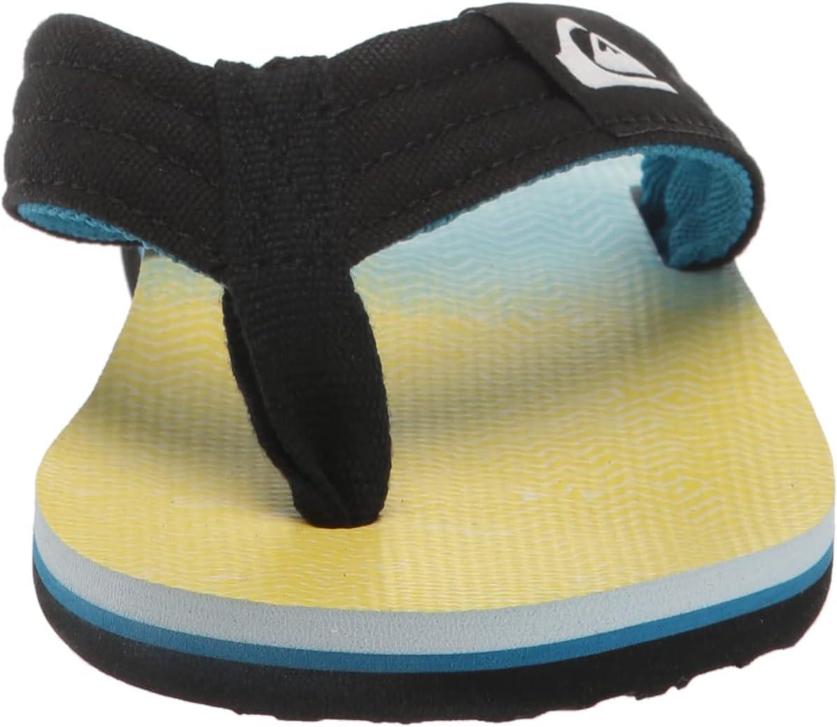 image:imageQuiksilver Boys Molokai Layback Youth Flip Flop SandalsBlueBlueYellow