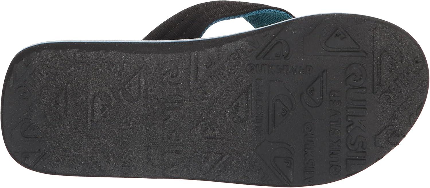 image:imageQuiksilver Boys Molokai Layback Youth Flip Flop SandalsBlueBlueYellow