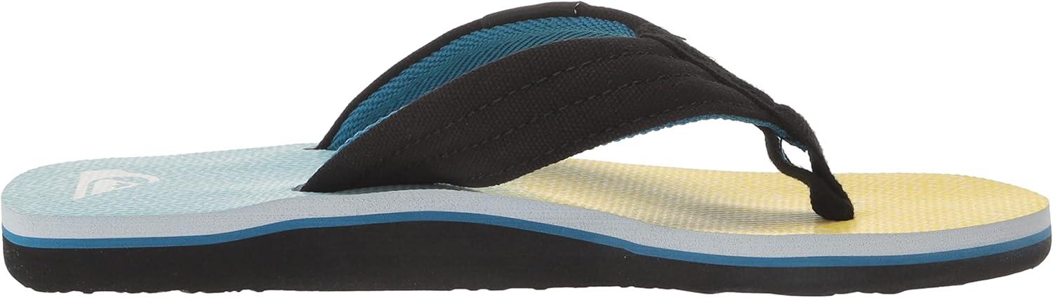 image:imageQuiksilver Boys Molokai Layback Youth Flip Flop SandalsBlueBlueYellow
