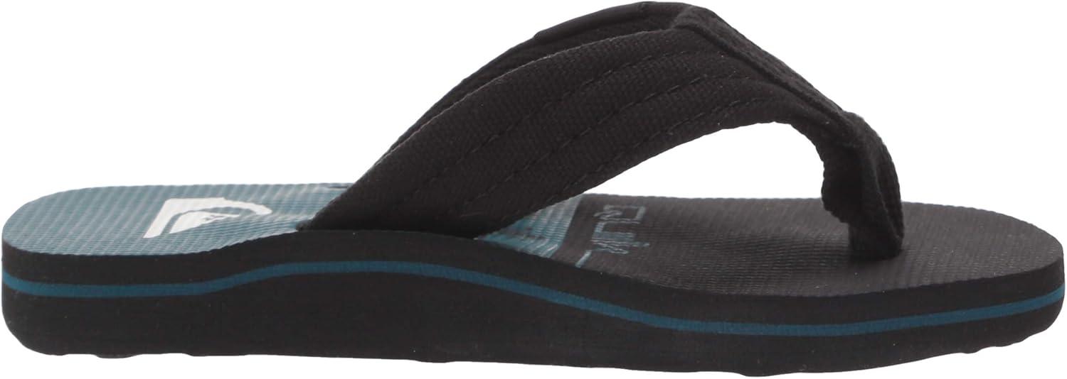 image:imageQuiksilver Boys Molokai Layback Youth SandalBlackBlackGreen