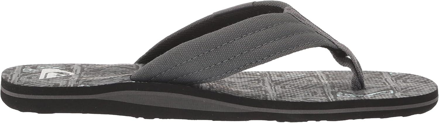 image:imageQuiksilver Boys Molokai Layback Youth SandalBlackGreyBlack