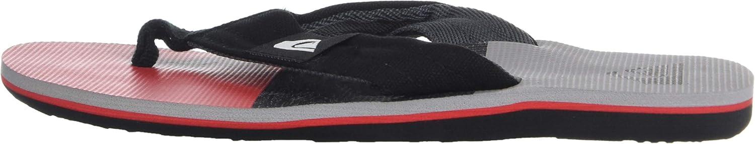 image:imageQuiksilver Boys Molokai Layback Youth SandalRedBlackGrey