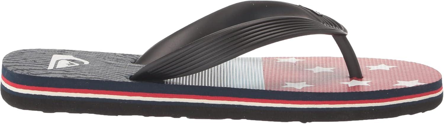 image:imageQuiksilver Boys UnisexChild Molokai 4th Youth Sandal FlipFlopBlue 2