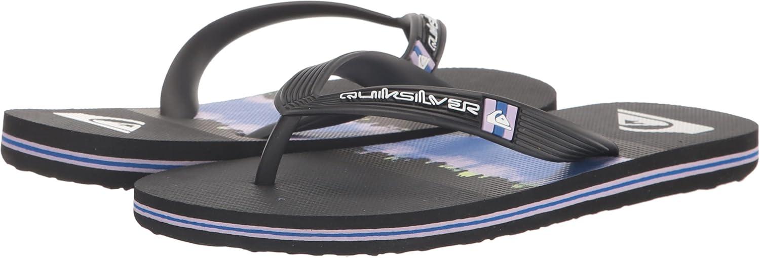 image:imageQuiksilver Boys UnisexChild Molokai Art Youth Sandal FlipFlopBlack 6