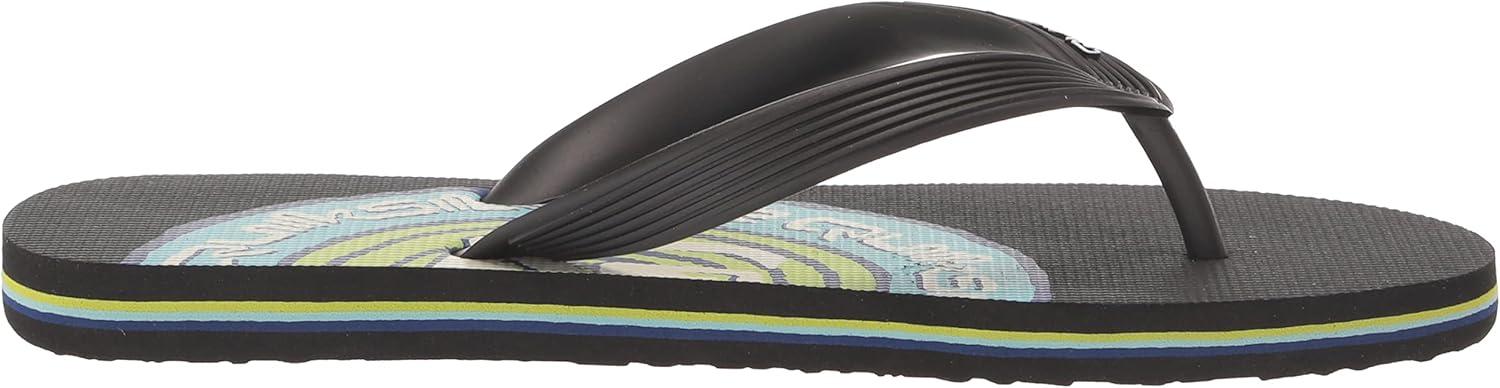 image:imageQuiksilver Boys UnisexChild Molokai Art Youth Sandal FlipFlopBlack 7