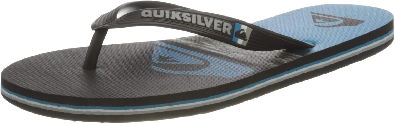 image:imageQuiksilver Mens Flip FlopBlack Blue Black