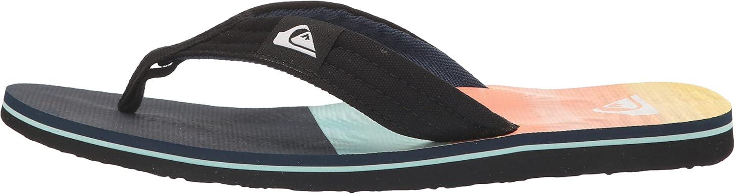 image:imageQuiksilver Mens Flip FlopBlackBlackBlue