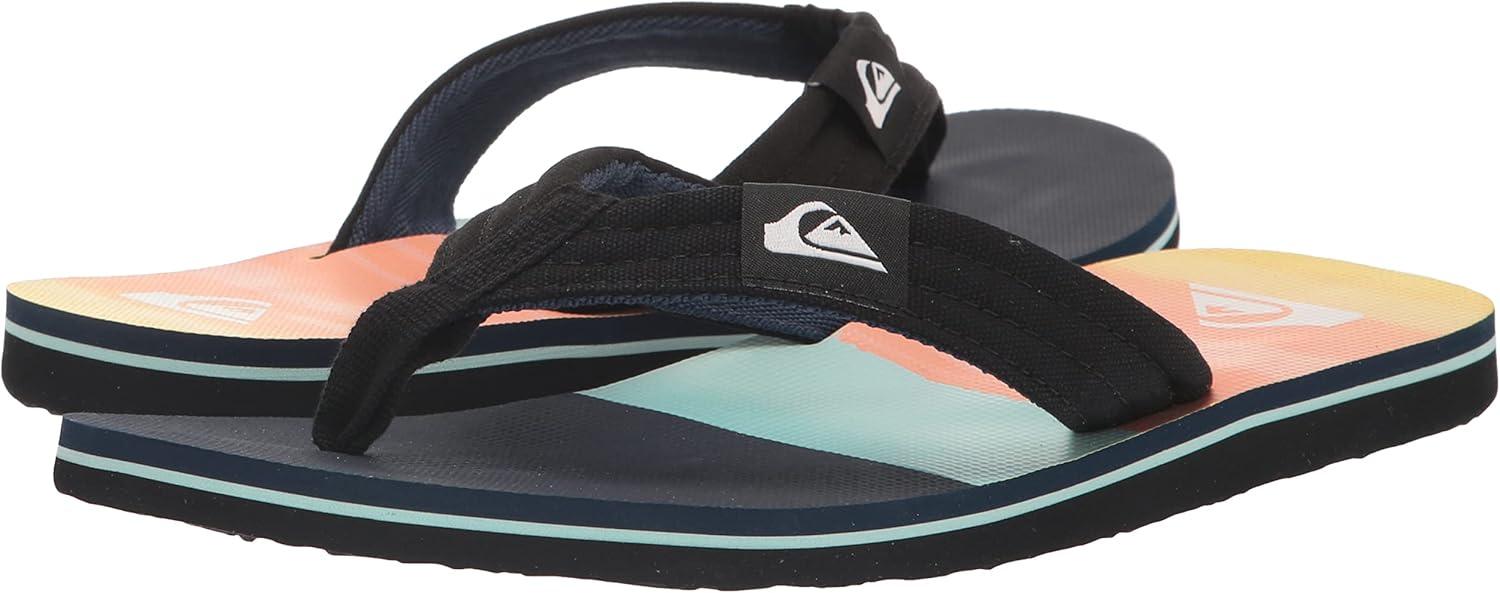 image:imageQuiksilver Mens Flip FlopBlackBlackBlue