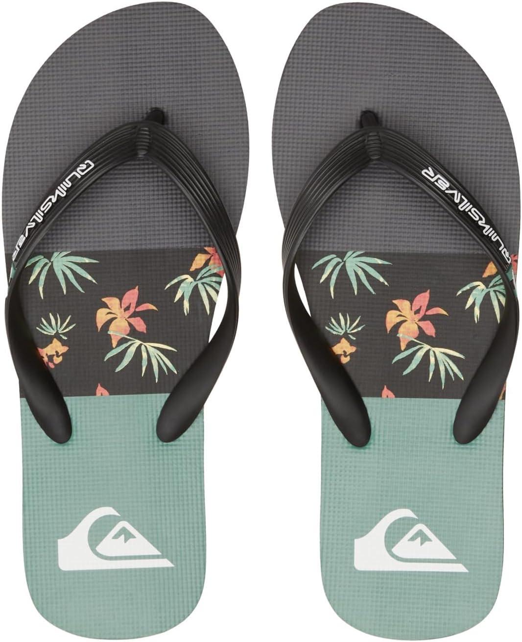 image:imageQuiksilver Mens FlipFlop SandalBlackGreen