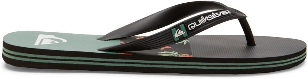 image:imageQuiksilver Mens FlipFlop SandalBlackGreen