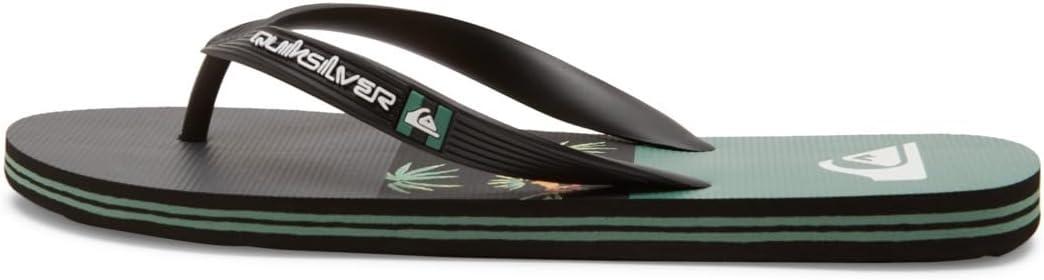 image:imageQuiksilver Mens FlipFlop SandalBlackGreen
