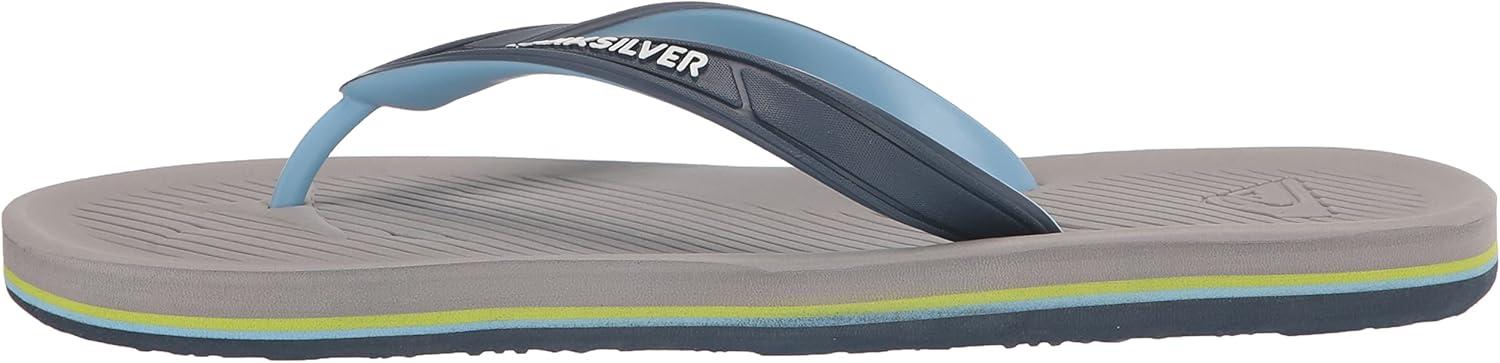 image:imageQuiksilver Mens Haleiwa Ii 3 Point Sandal FlipFlopBlueGreyBlue