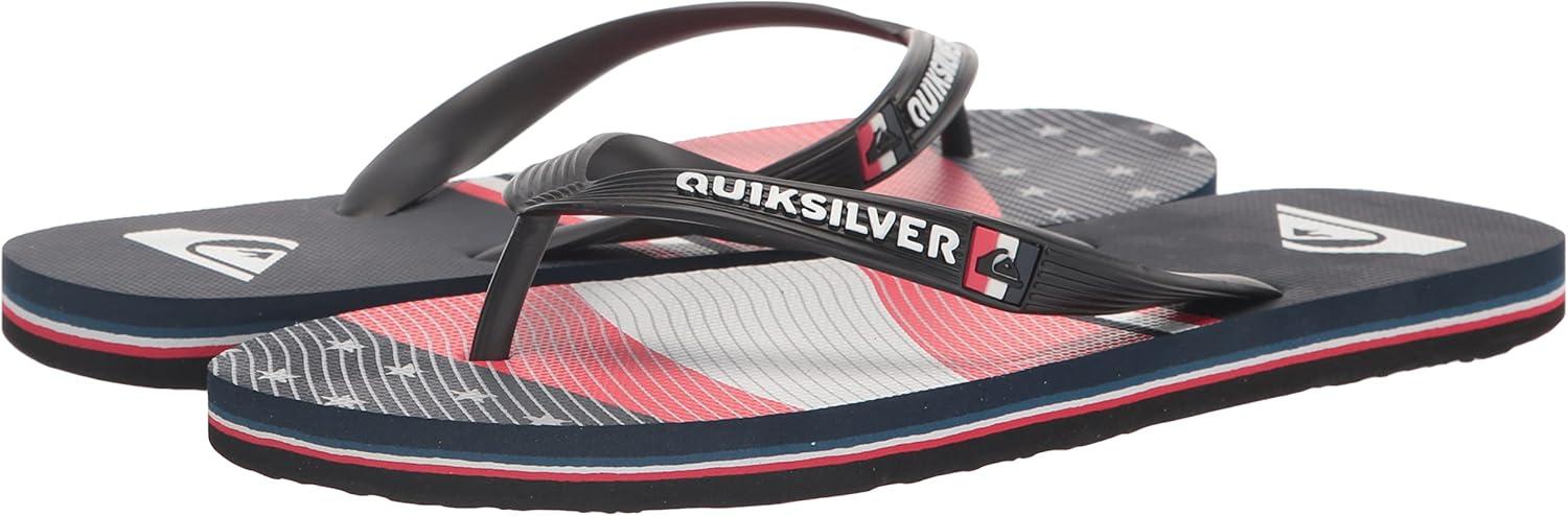 image:imageQuiksilver Mens Molokai 4th 3 Point Sandal FlipFlopBlue 1