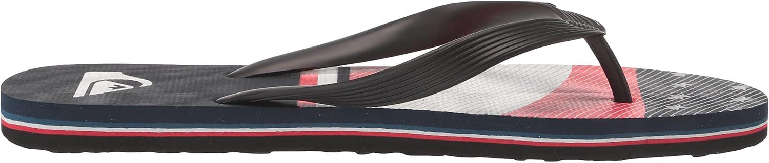 image:imageQuiksilver Mens Molokai 4th 3 Point Sandal FlipFlopBlue 1