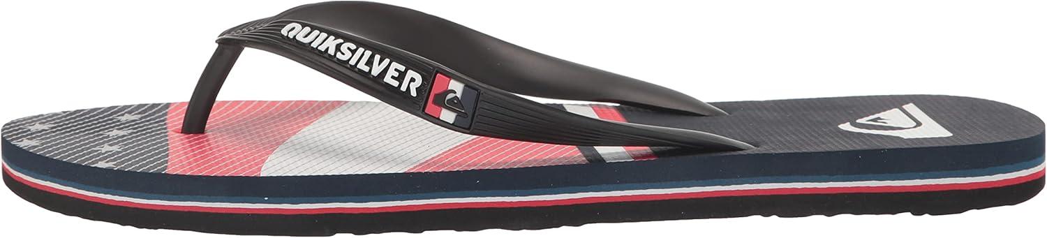image:imageQuiksilver Mens Molokai 4th 3 Point Sandal FlipFlopBlue 1