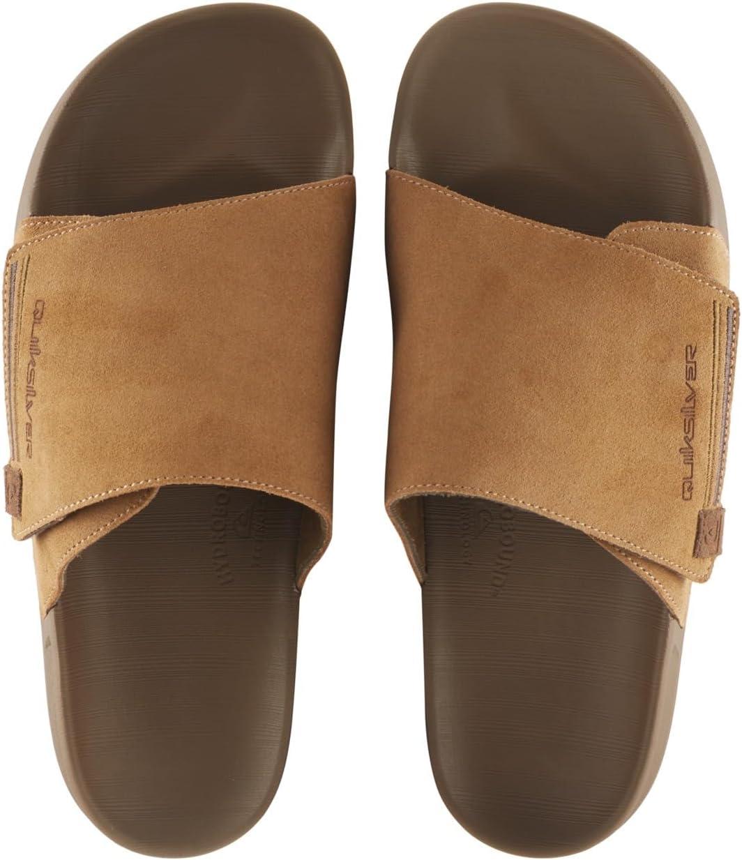 image:imageQuiksilver Mens Rivi Suede Sandals Tan 1 12 Men