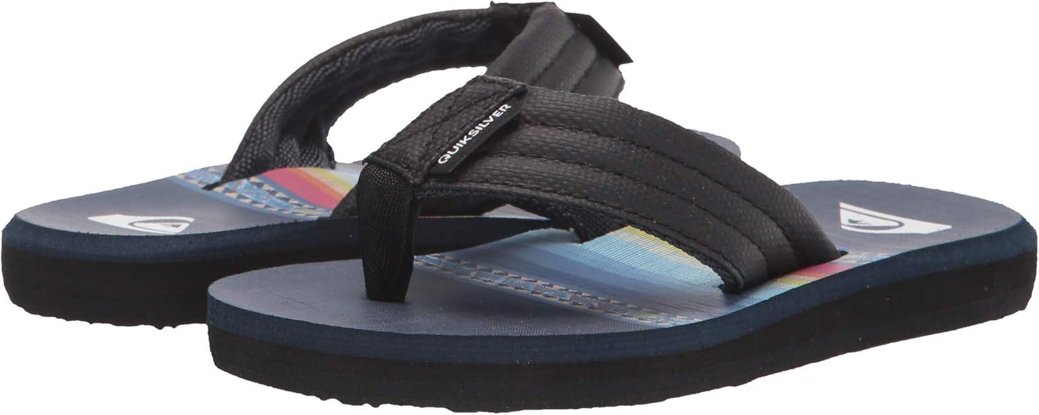 image:imageQuiksilver UnisexChild SandalsBlueBlueBlack Carver Print Youth