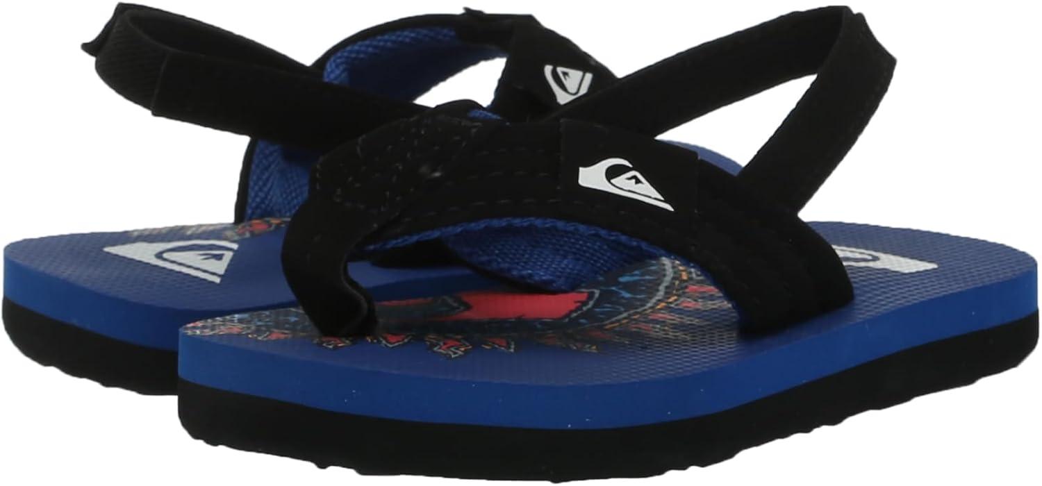 image:imageQuiksilver boys Quiksilver Boys Molokai Layback 3 Point Flip Flop Sandal ToddlerBlue 7 241