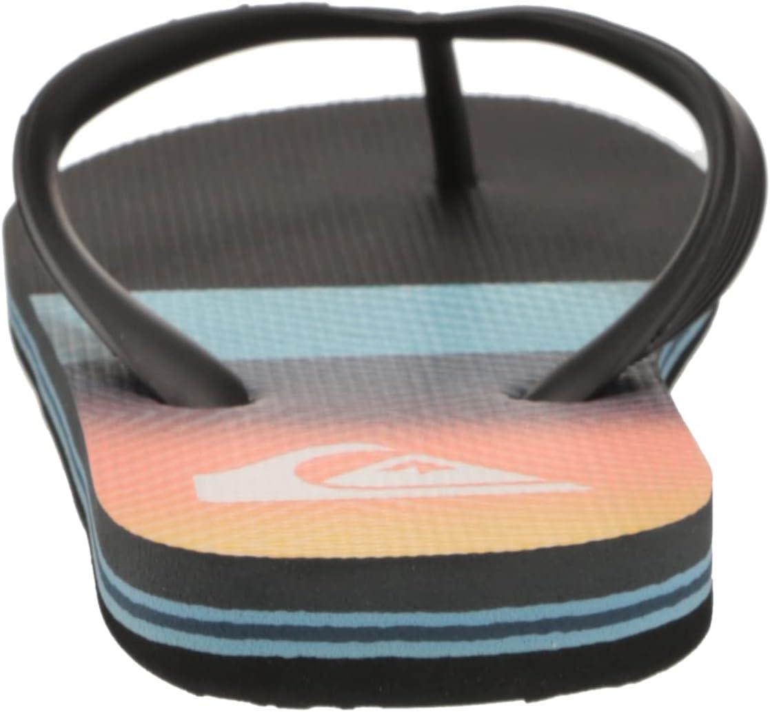 image:imageQuiksilver boys Unisexchild Molokai Panel Youth SandalBlackOrangeGrey