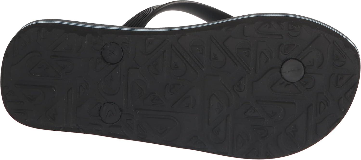 image:imageQuiksilver boys Unisexchild Molokai Panel Youth SandalBlackOrangeGrey