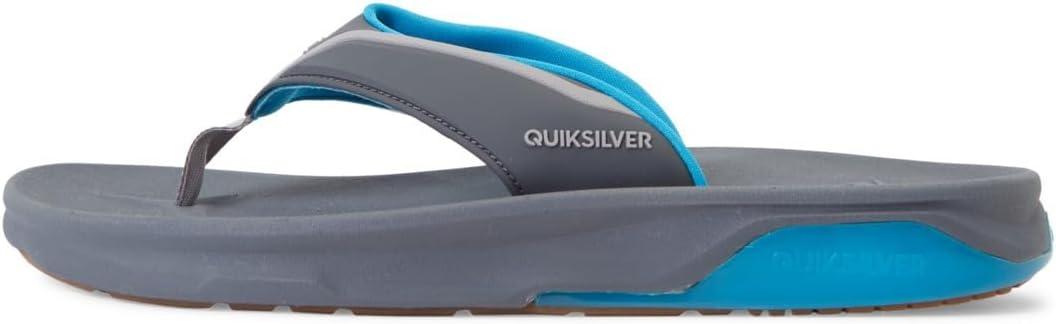 image:imageQuiksilver mens Mathodic Recovery Flip Flop SandalGrey Grey Blue