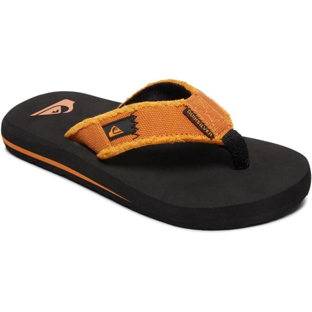 image:imageQuiksilver Boys Flip Flop SandalsOrange Black Orange Xknn